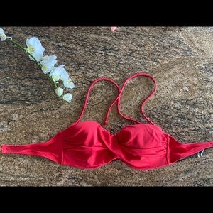 Victoria’s Secret red bandeau